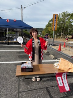 かいたちょうちんまつりへのブース出展